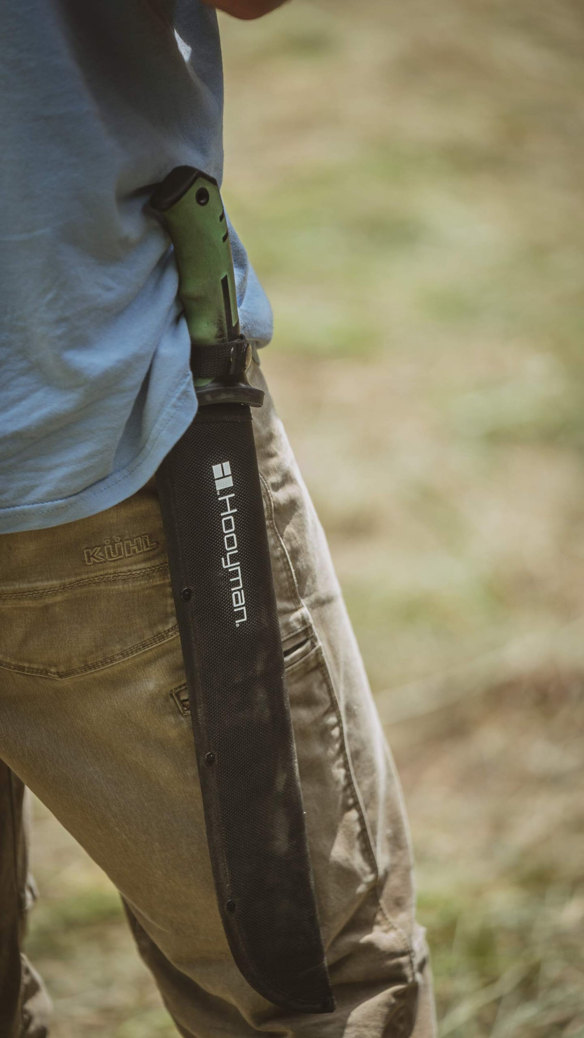 Hooyman bush machete dimensions highlight 20.25 inch length for versatile reach.