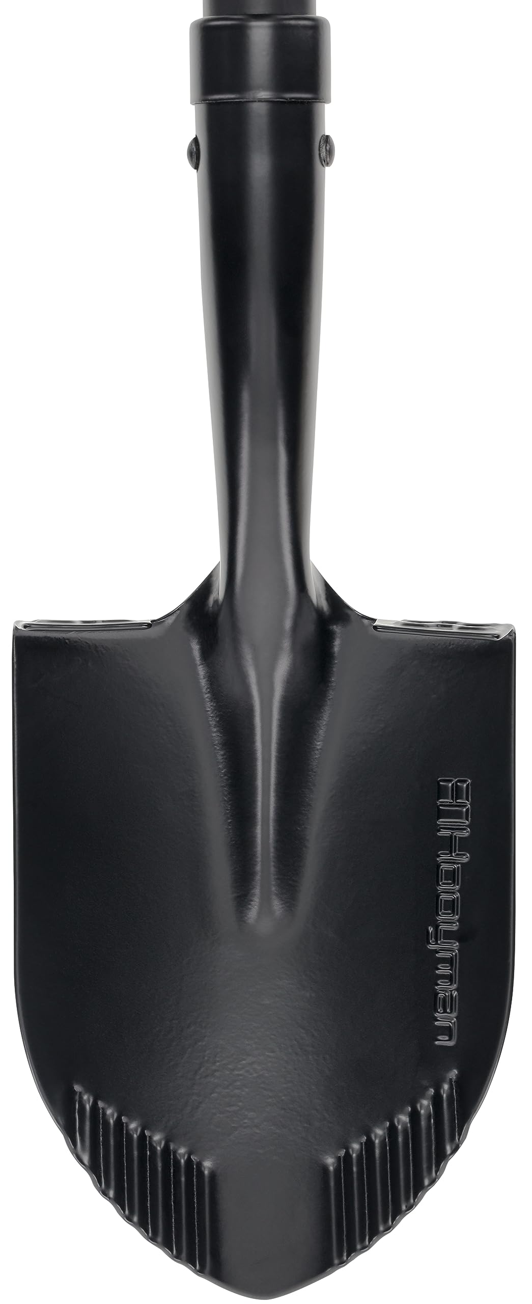 Hooyman mini digging shovel H-Grip provides secure, tacky grip when wet.