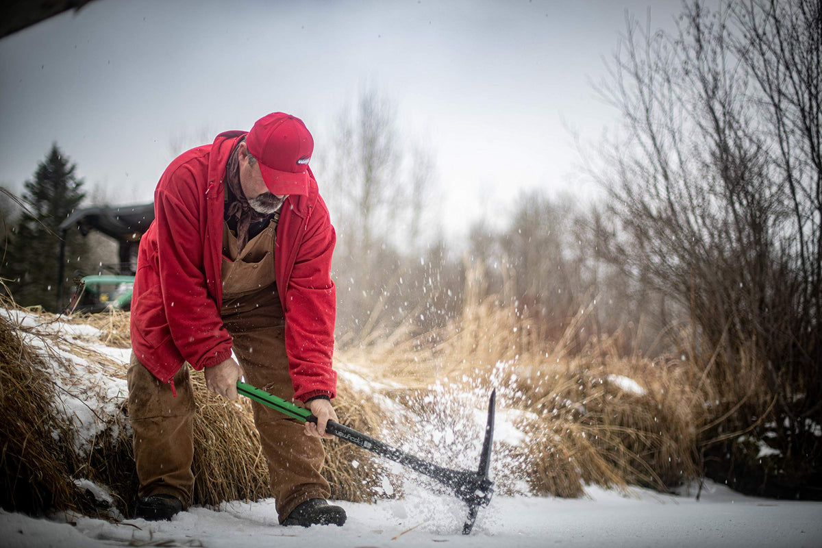 Hooyman Pick Mattock adze-hoe head for digging and cutting