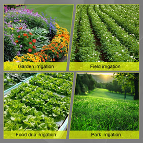 Ideal for lawns, beds, and vegetable plots with adaptable watering.