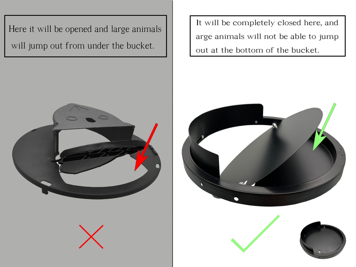 Hoqiowl automatic reset lid demonstrates repeat-catching capability.