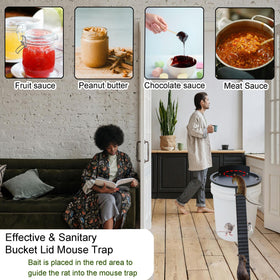 Hoqiowl sturdy metal lid resists bites and provides durable protection.