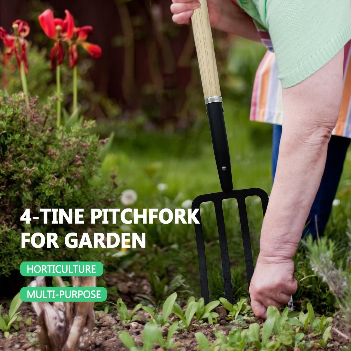 HORIJUNKE 45-inch length provides reach for larger beds.