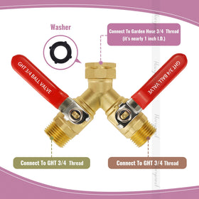 Large grip handle on Horiznext GHT splitter for easy operation