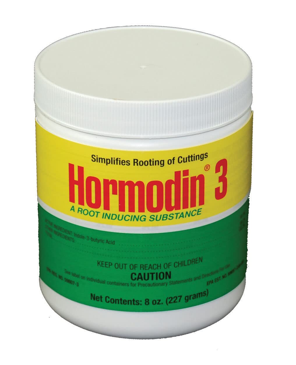 Hormodin 3 basal end dip boosts rooting potential for cuttings.