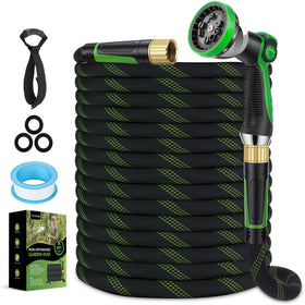 HORTICORA 50 ft length suits gardens, driveways, and pet care tasks.