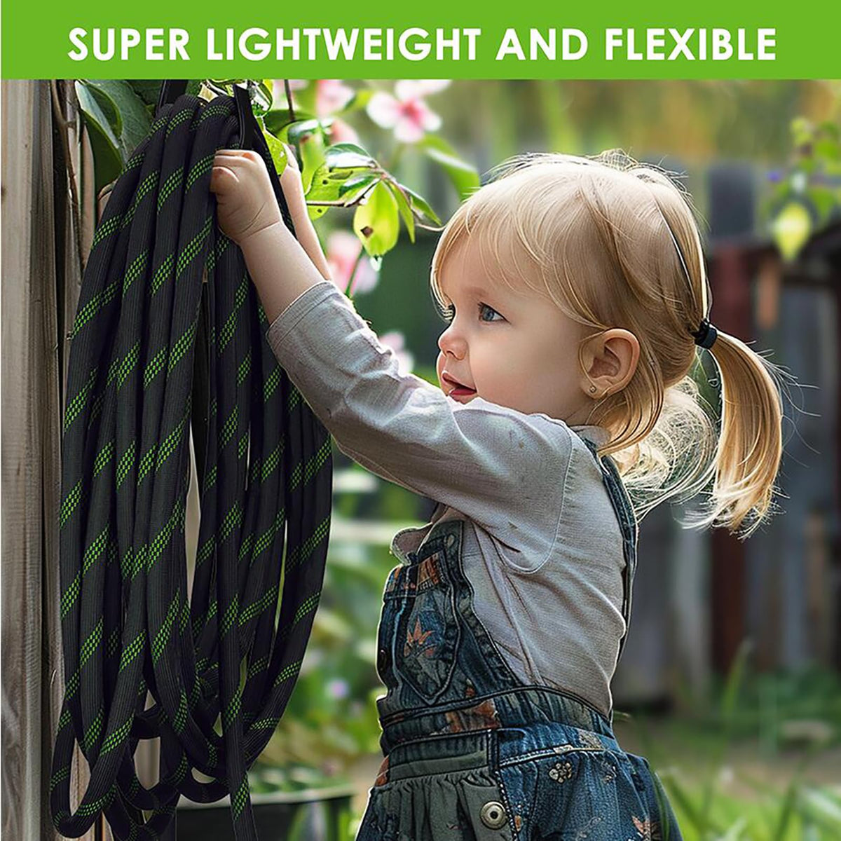 HORTICORA storage strap helps keep setup organized.