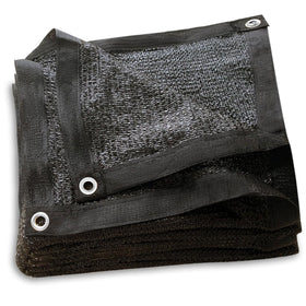 HORTIFAN 40% shade cloth front view showing durable garden sun protection