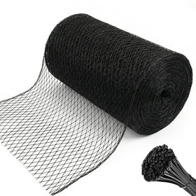 HORTIFAN bird netting 7.5x100 ft protects crops while allowing airflow