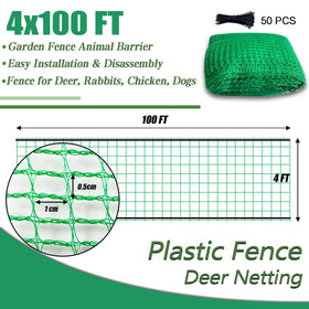 HORTIFAN garden fence UV-tear-resistance for harsh outdoors