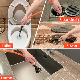 HOSEING side-hole nozzle widens reach to flush corners and bends
