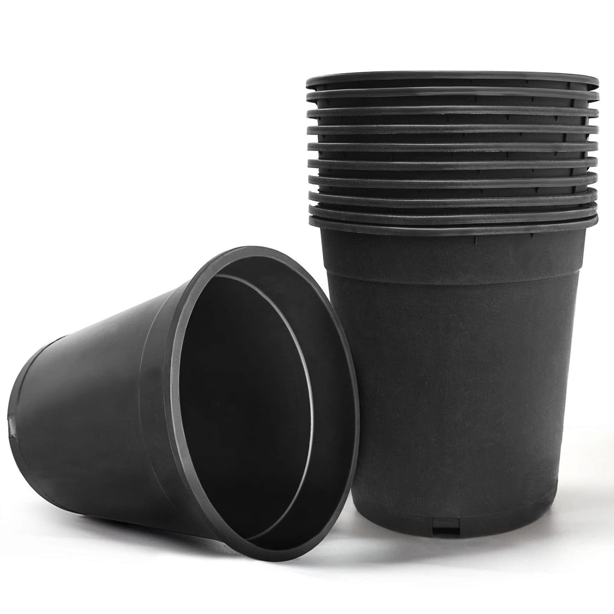 HOSTIC 5 gallon nursery pot with side drainage holes supports balanced watering