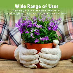 HOSTIC pot with drainage holes promotes airflow and prevents overwatering.