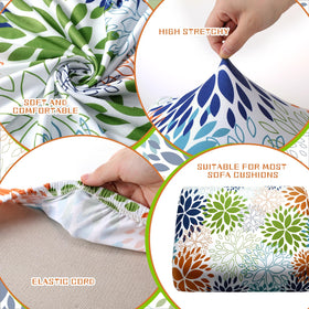 Hosuly tropical-flower slipcover adds vibrant summer vibes