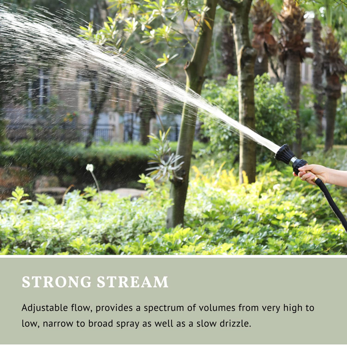 HOSUN ergonomic grip provides comfortable, secure handling during watering.