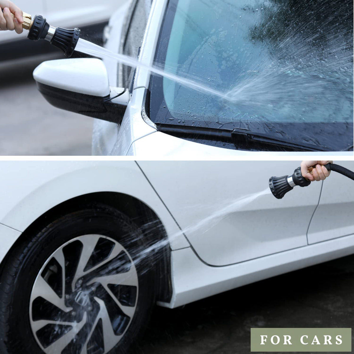 HOSUN leak-proof seal minimizes water waste and splash.