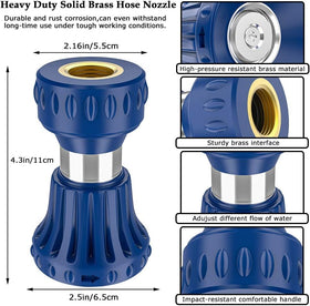 HOSUN leak-proof 3-4 inch connection seals hoses securely.
