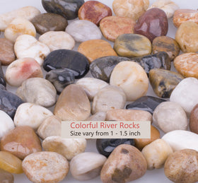 Decorative HOT SEAL rocks in aquarium setup for a natural accent