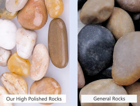 HOT SEAL landscaping rocks along garden paths and borders