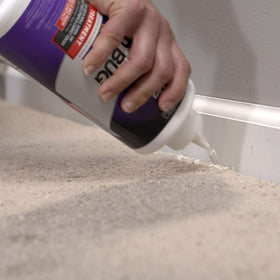 Hot Shot Bed Bug Killer Dust used in cracks and crevices to reach hiding spots.