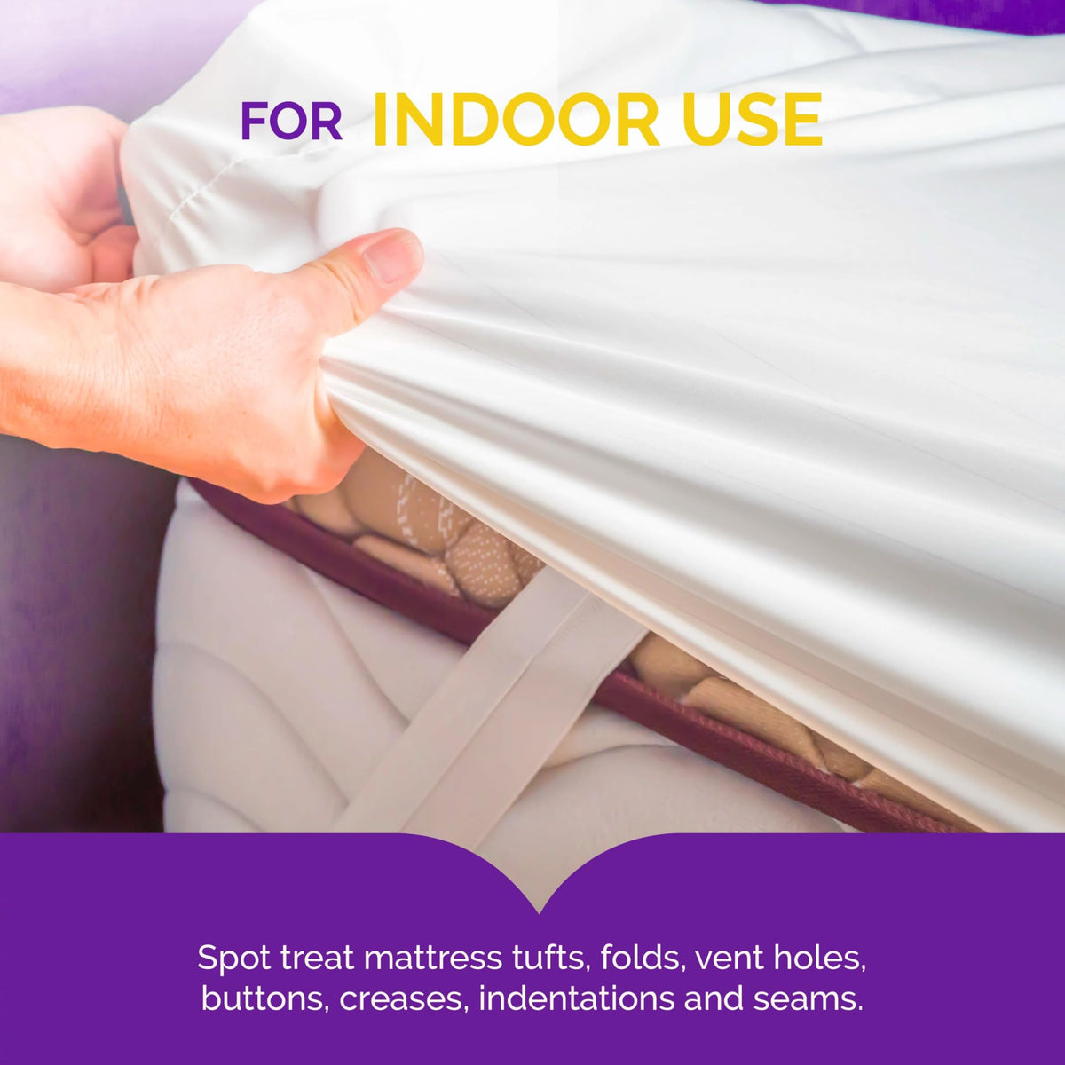 Hot Shot flea and dust mite control indoors promotes pest reduction