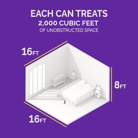 Hot Shot Fogger for basements and kitchens with wide coverage.