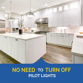 HOT SHOT No-Mess Fogger covers spaces up to 2,000 cubic feet.