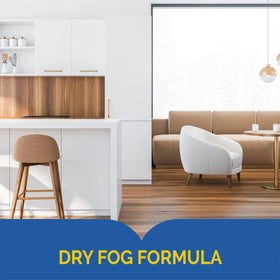 HOT SHOT No-Mess Fogger dry penetrating mist reaches cracks and crevices.