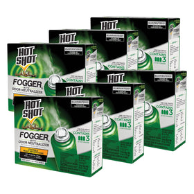 HOT SHOT pest control fogger on-contact action eliminates pests quickly in open spaces