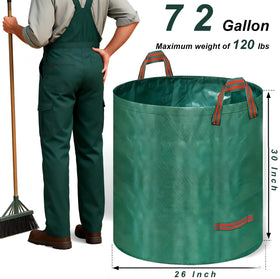 Hot Shot Tools lawn and leaf bags with stand-up design for easy loading