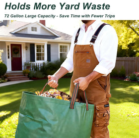 Hot Shot Tools wide opening yard bags for fast filling