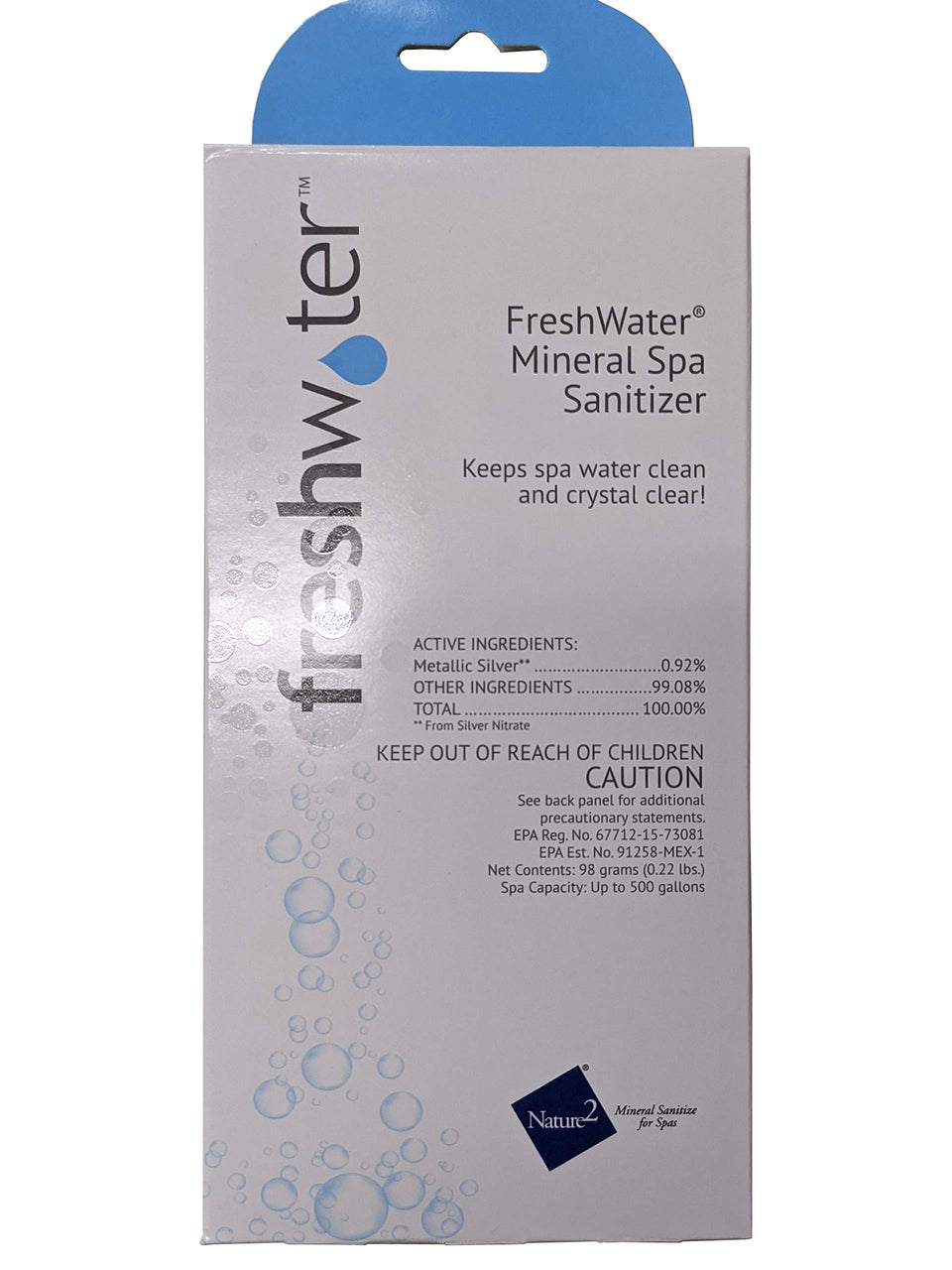 Hot Spring Mineral Spa Cleaner Silver Ionizer 80010 bottle for easy spa maintenance