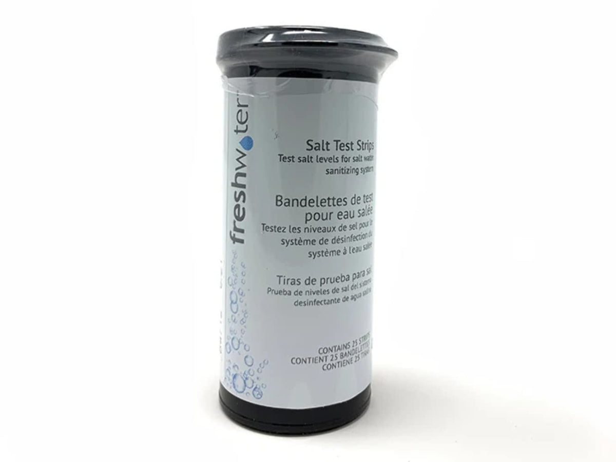 Hot Spring Spas salt water test strips for spa testing balance sanitizer, pH, and alkalinity