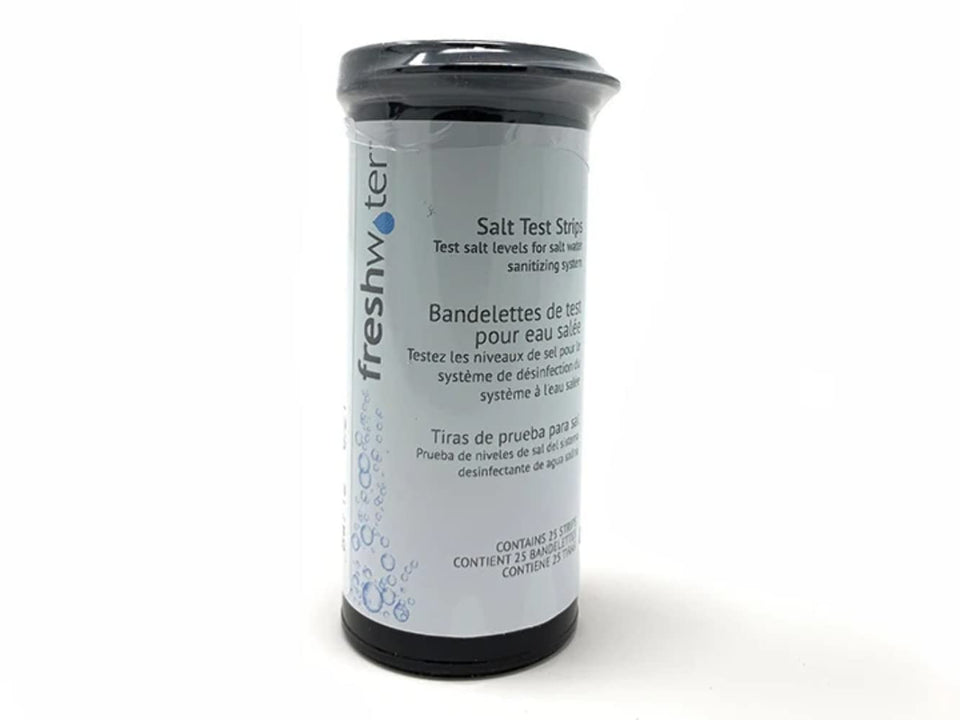 Hot Spring Spas salt water test strips for spa testing balance sanitizer, pH, and alkalinity