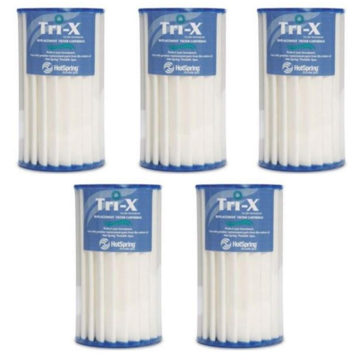 Hot Spring Grandee Tri-X replacement filter set for clean spa water and easy maintenance.