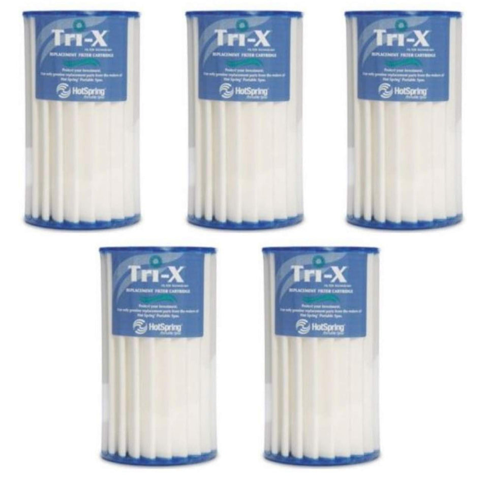 Hot Spring Grandee Tri-X replacement filter set for clean spa water and easy maintenance.