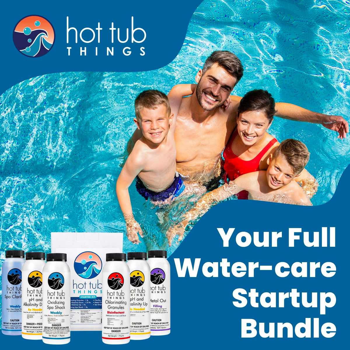 Hot Tub Things oxidizing spa shock 1lb revitalizing spa water