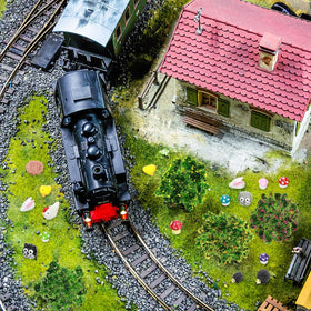 Hoteam diorama tree collection setup for whimsical DIY layouts