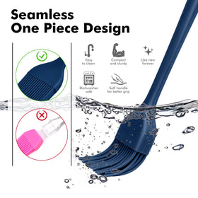 HOTEC dishwasher-safe brush for quick cleaning and drying