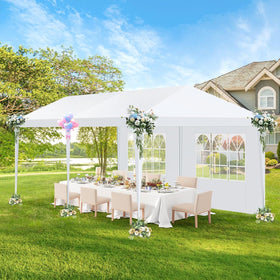 Hoteel 10x20ft party tent removable sidewalls for flexible layouts