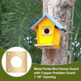 Hotop anti-chew guard helps create safer nesting spaces for birds.