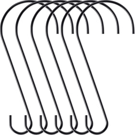 Hotop bird feeder hook, 12-inch stainless steel, ideal for outdoor hanging.