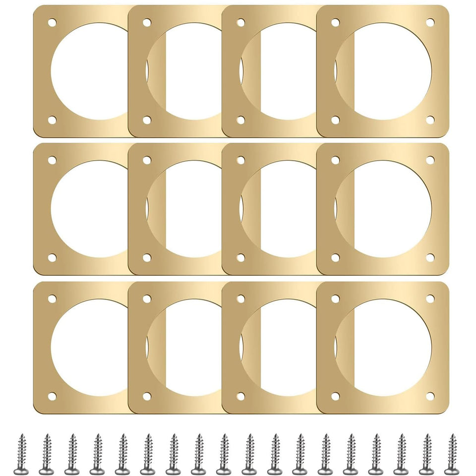 Hotop bluebird portal guard copper, 12-pack, secures openings for safer nesting.