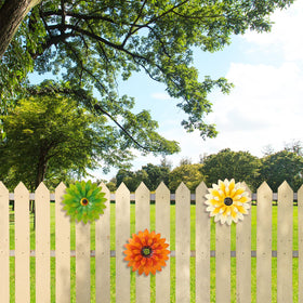 Hotop rustic Boho daisy decor complements indoor and outdoor home spaces