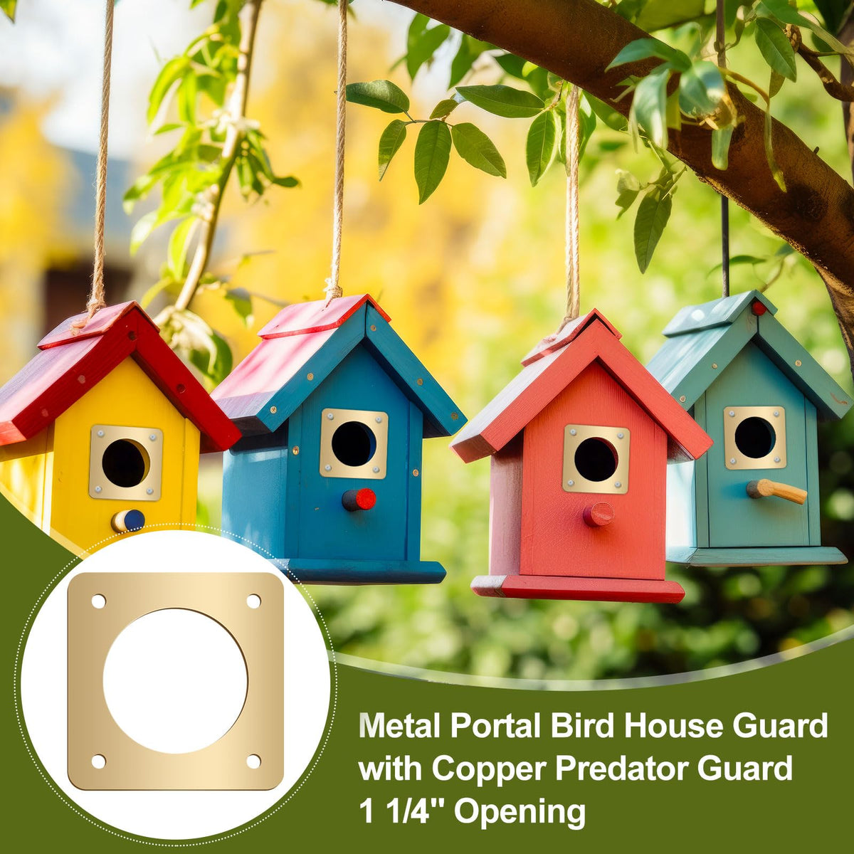 Hotop eastern bluebird housing protection suitable for outdoor use.
