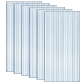 Hotop greenhouse panel outside view shows durable, translucent cover