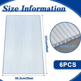 Close-up of Hotop polycarbonate panel demonstrating clarity and edge