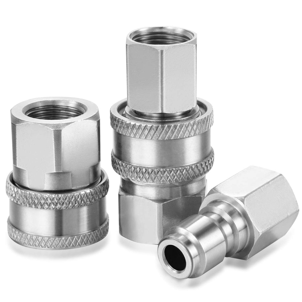 Hotop precision-machined quick-connect nipples withstand high pressure reliably.