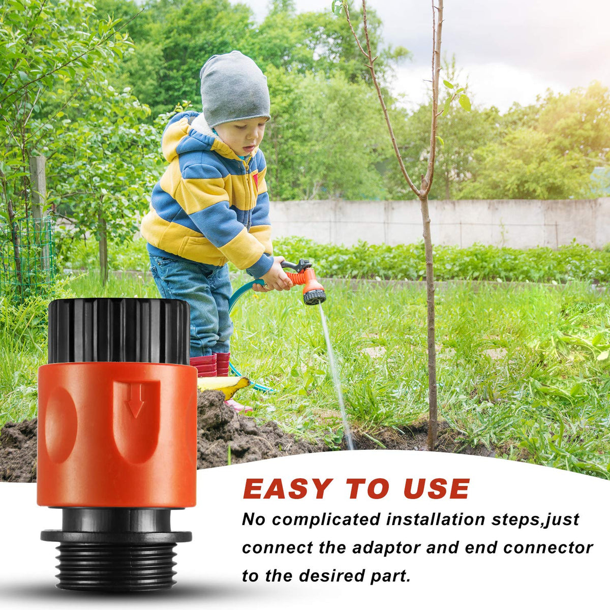 Hotop rubber gasket pack helps prevent leaks during use.