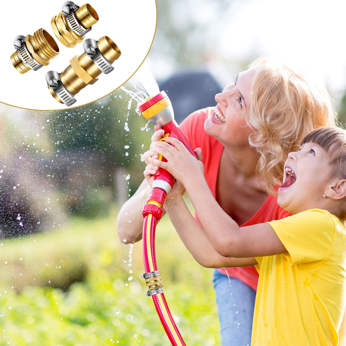 Hotop 3/4 inch compatibility covers most standard hoses.